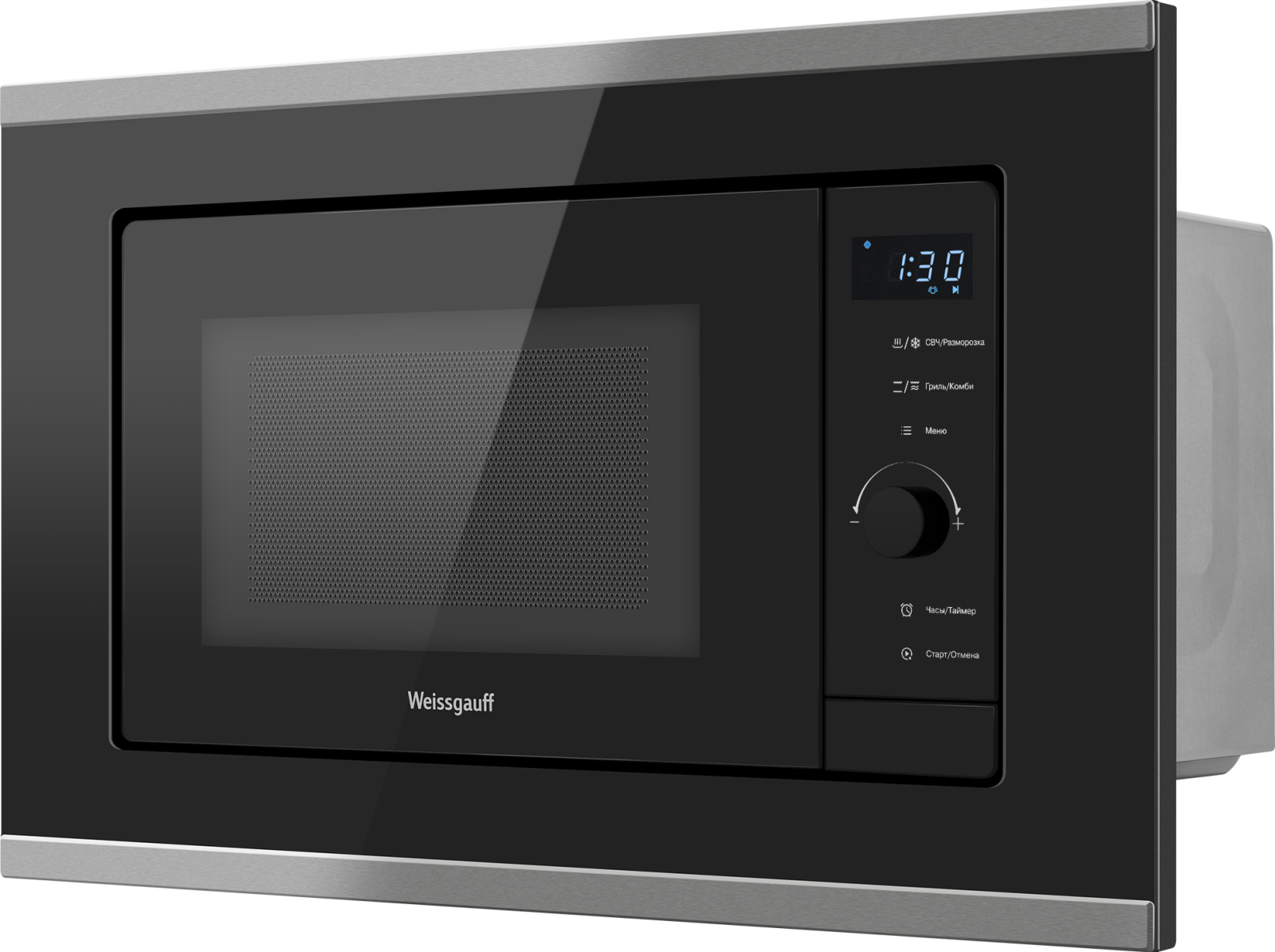 картинка Микроволновая печь встраиваемая Weissgauff HMT-720 BX Grill 