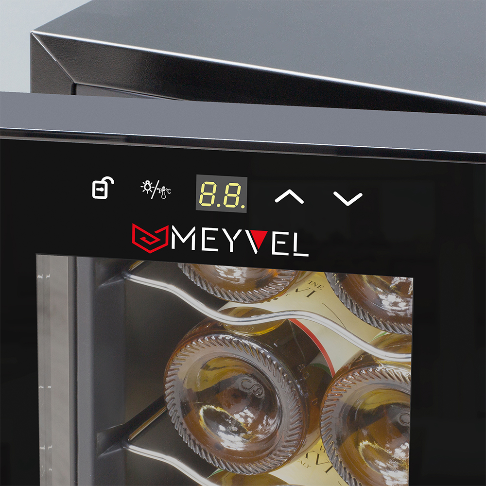 картинка Отдельностоящий винный шкаф Meyvel MV12-TBD1  картинка Отдельностоящий винный шкаф Meyvel MV12-TBD1