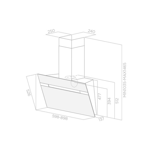 картинка Кухонная вытяжка Elica STRIPE BL/A/60/LX 