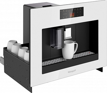 картинка Кофемашина Weissgauff WCMI-572 Touch Cappuccino белая  картинка Кофемашина Weissgauff WCMI-572 Touch Cappuccino белая