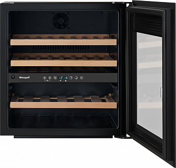 картинка Встраиваемый винный шкаф Weissgauff WWCI-36 DB Dual Zone  картинка Встраиваемый винный шкаф Weissgauff WWCI-36 DB Dual Zone