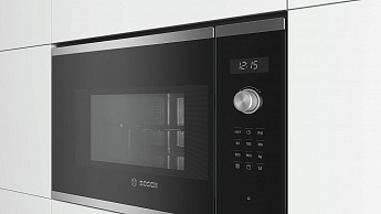 картинка Микроволновая печь встраиваемая Bosch BEL554MS0  картинка Микроволновая печь встраиваемая Bosch BEL554MS0