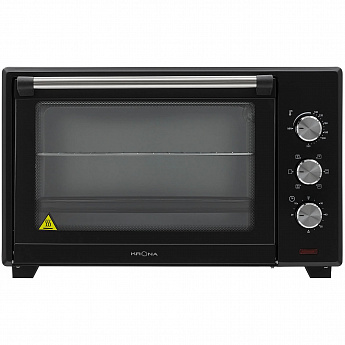 картинка Мини-печь Krona OFEN 45 BL черный  картинка Мини-печь Krona OFEN 45 BL черный