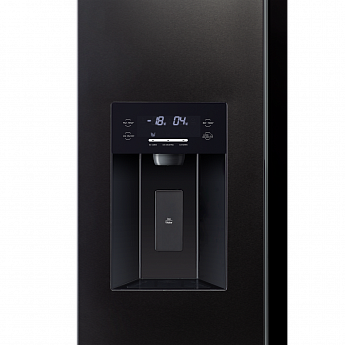 картинка Холодильник Hiberg RFS-650DX NFB INVERTER двухкамерный черный матовый 