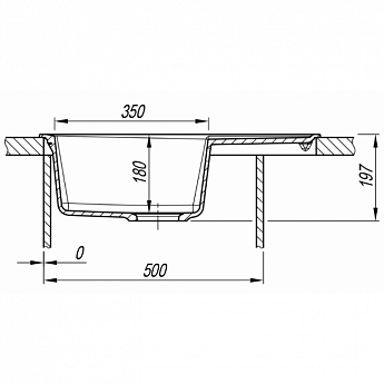 картинка Мойка Florentina КОНСУЛ-640  картинка Мойка Florentina КОНСУЛ-640