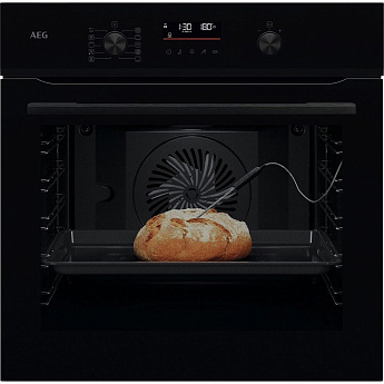 картинка Электрический духовой шкаф с функцией пара Aeg NBA5P531AB черный 