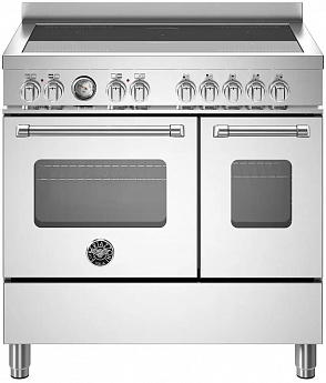 картинка Комбинированная кухонная плита Bertazzoni MAS95I2EXT нержавеющая сталь 