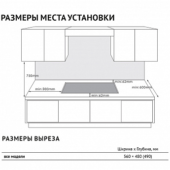 картинка Газовая варочная панель Korting HGG 67009 CQTN 