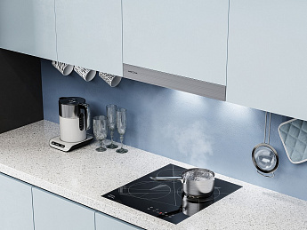 картинка Варочная панель Krona FIDATO 45 BL черный 