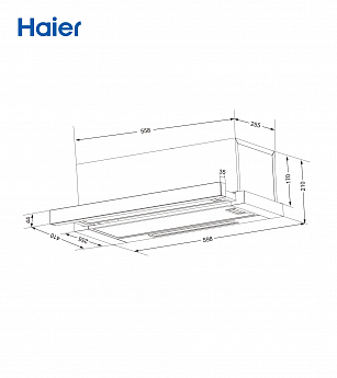 картинка Кухонная вытяжка Haier HVQ-S6605B 