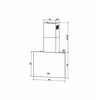 картинка Кухонная вытяжка Millen MKHG 602 WH  картинка Кухонная вытяжка Millen MKHG 602 WH