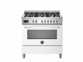 картинка Комбинированная кухонная плита Bertazzoni PRO96L1EBIT белая 