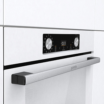 картинка Духовой шкаф с функцией пара Gorenje BOS6737E09WG белый  картинка Духовой шкаф с функцией пара Gorenje BOS6737E09WG белый