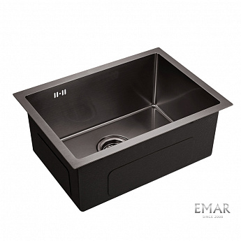 картинка Мойка для кухни Emar EMB-132 PVD Nano Dark 