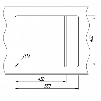 картинка Мойка для кухни Dr. Gans НИКА-580 