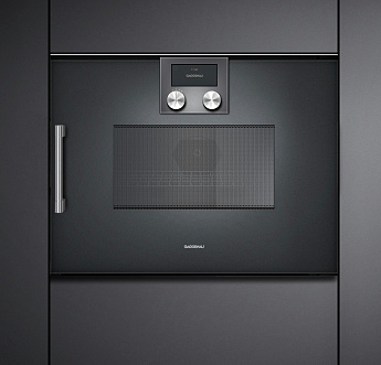 картинка Микроволновая печь встраиваемая Gaggenau BMP250100 антрацит  картинка Микроволновая печь встраиваемая Gaggenau BMP250100 антрацит