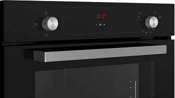 картинка Газовый духовой шкаф Weissgauff WGO 706 D BLACK GLASS 