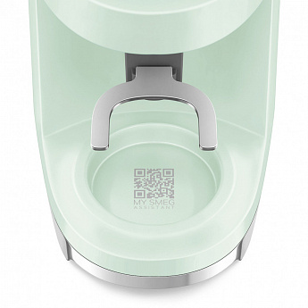 картинка Кофемолка Smeg CGF03PGEU постельный зеленый 