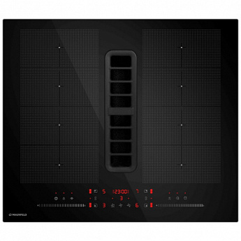 картинка Варочная панель с интегрированной вытяжкой Maunfeld MIHC604SF2BK  картинка Варочная панель с интегрированной вытяжкой Maunfeld MIHC604SF2BK