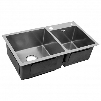 картинка Кухонная мойка Premial PR7843 (S) сатин 