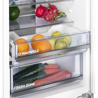 картинка Встраиваемый холодильник Maunfeld MBF193NFWGR Inverter 