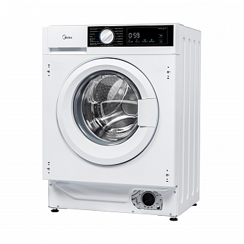 картинка Стиральная машина встраиваемая с паром Midea MFA06W80B/W 