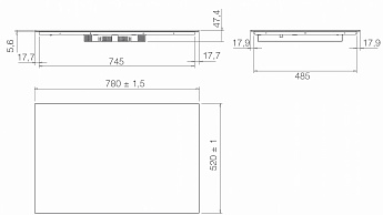 картинка Индукционная варочная панель Elica Ratio Connex 803 Plus  картинка Индукционная варочная панель Elica Ratio Connex 803 Plus