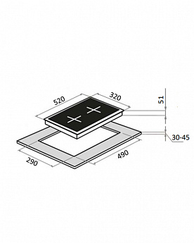 картинка Газовая варочная панель Maunfeld EGHG.32.63CW/G белый  картинка Газовая варочная панель Maunfeld EGHG.32.63CW/G белый
