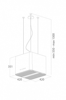 картинка Кухонная вытяжка Elica PIX JEANS/F/42 