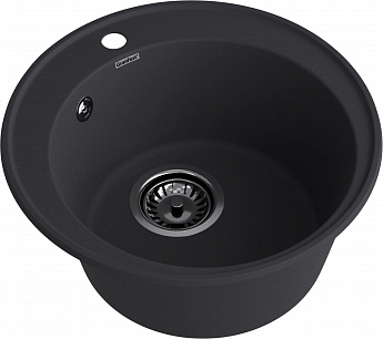 картинка Кухонная мойка Granfest-Quarz GF-Z08 черный 