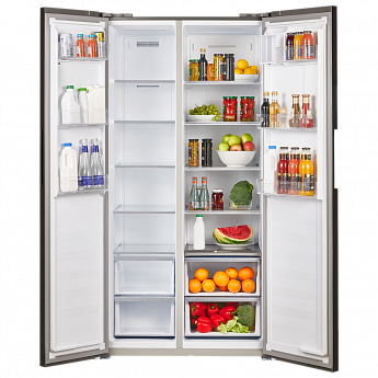 картинка Отдельностоящий холодильник Maunfeld MFF191NFSB 