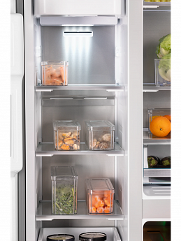 картинка Отдельностоящий холодильник Hiberg I-RFS 750G B 