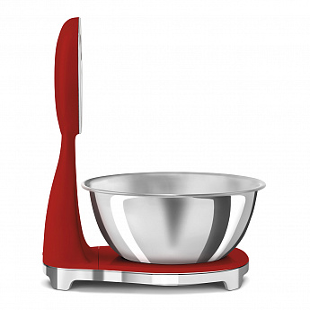 картинка Кухонные весы Smeg KSF01RDWW  картинка Кухонные весы Smeg KSF01RDWW