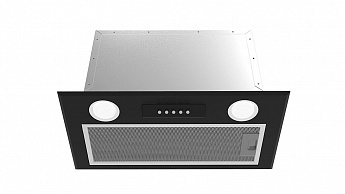 картинка Кухонная вытяжка полновстраиваемая Midea MH60I370B черная 