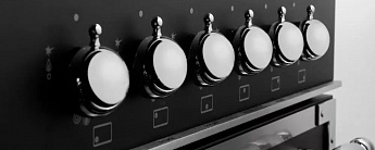 картинка Комбинированная кухонная плита Bertazzoni HER106L2ENET чёрная 