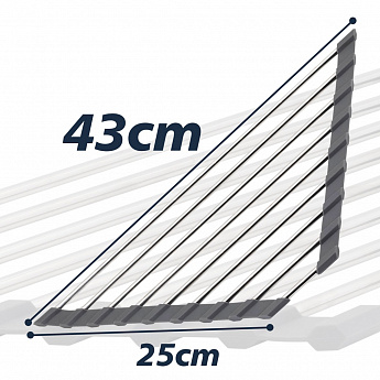 картинка Ролл-мат угловой Ukinox LA1002 BL 