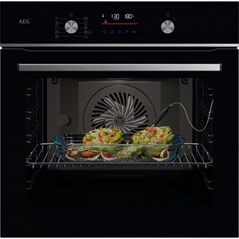 картинка Электрический духовой шкаф Aeg OS6CB531AB черный 