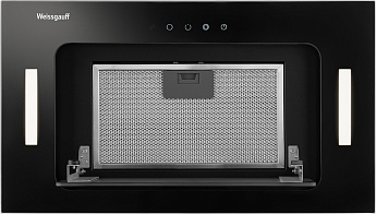 картинка Кухонная вытяжка Weissgauff Intense 600 Touch Black Glass 