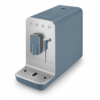 картинка Кофемашина Smeg BCC12SBMEU синий шторм матовый  картинка Кофемашина Smeg BCC12SBMEU синий шторм матовый