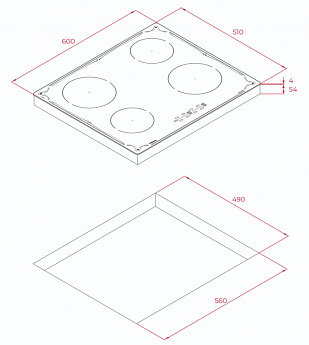 картинка Индукционная варочная панель Teka IBR 64040 TTC BLACK 