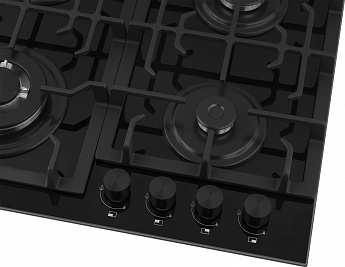 картинка Газовая варочная панель Weissgauff HGG 641 BGSV Nano Glass 