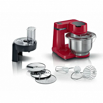 картинка Кухонный комбайн Bosch MUMS2ER01 красный  картинка Кухонный комбайн Bosch MUMS2ER01 красный