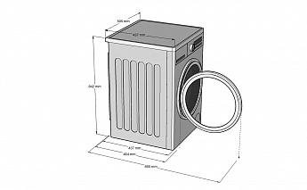 картинка Стиральная машина Korting KWM 44D1460 