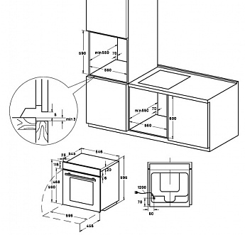 картинка Электрический духовой шкаф Vard VOP682B 