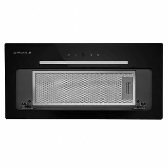 картинка Кухонная вытяжка Maunfeld TRAPEZE 602SGG BLACK 