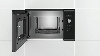 картинка Микроволновая печь встраиваемая Bosch BFL524MS0  картинка Микроволновая печь встраиваемая Bosch BFL524MS0