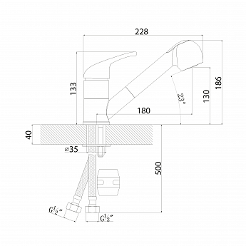 картинка Смеситель Florentina СИГМА FL 