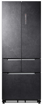 картинка Полувстраиваемый холодильник Lex LFD424STGIDBI каменно-серая стеклянная дверца 