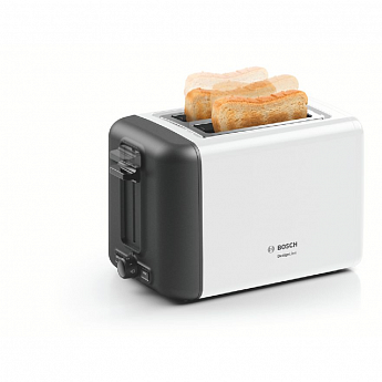 картинка Тостер Bosch TAT3P421 белый 
