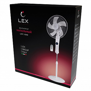 картинка Вентилятор напольный Lex LXFC8340 с пультом  картинка Вентилятор напольный Lex LXFC8340 с пультом